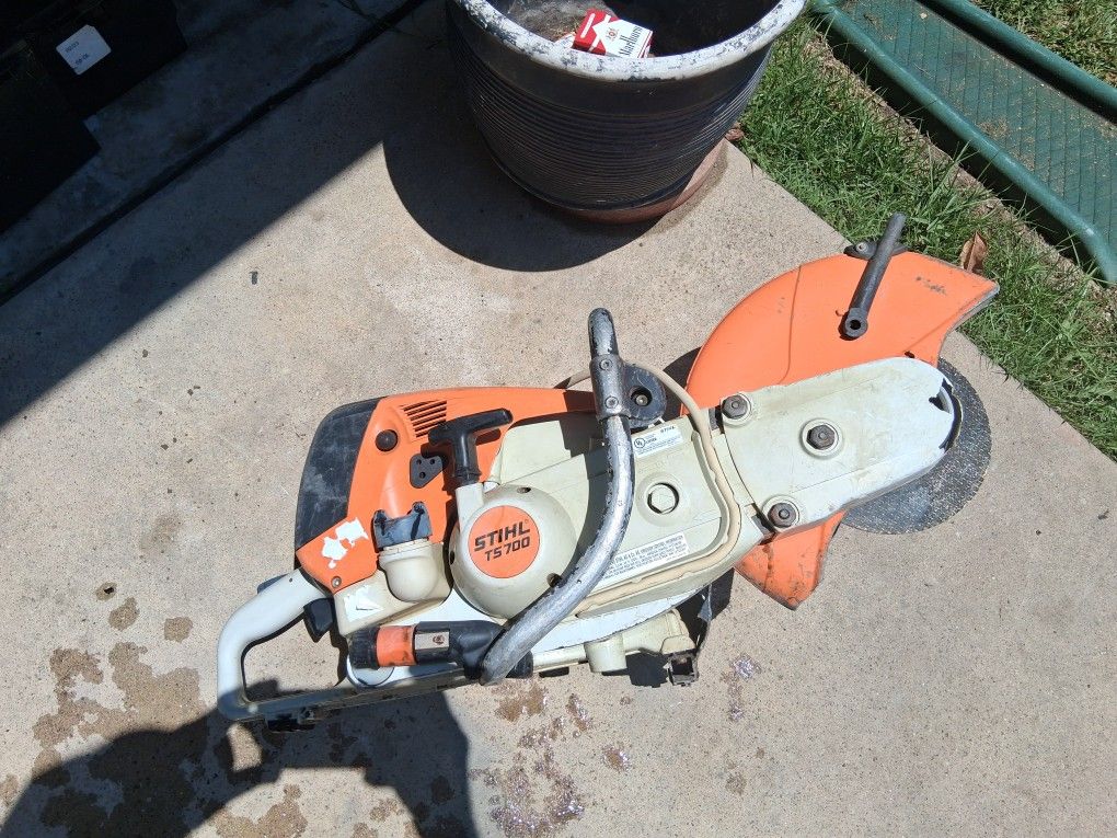 Stihl Concrete Saw. TS700