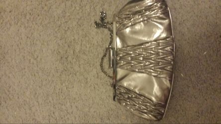 Silver clutch