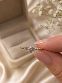 Anillo de oro laminado 14 k