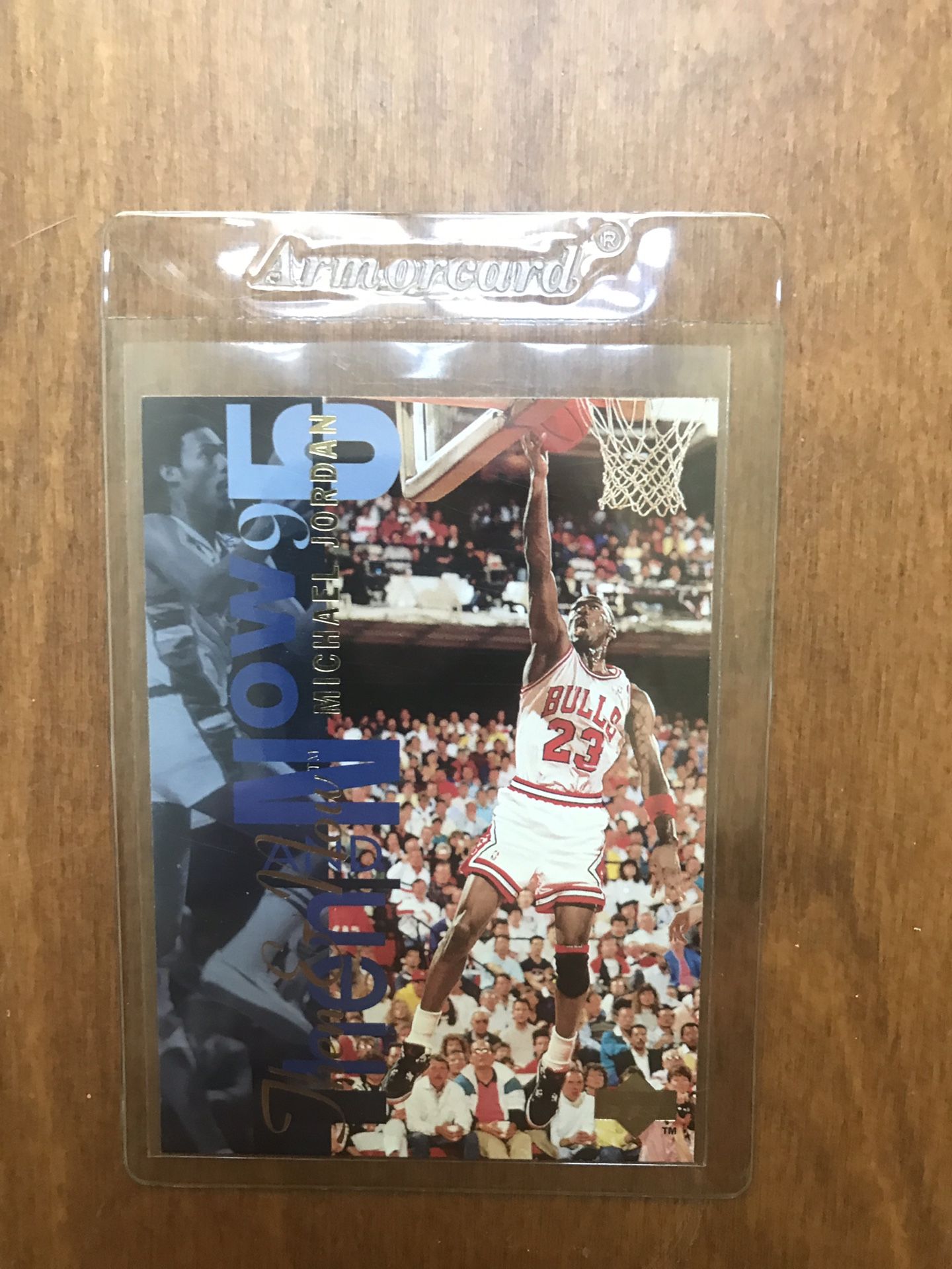 Michael Jordan then and now upper deck