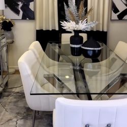 SILVER DINING TABLE 😍😍😍