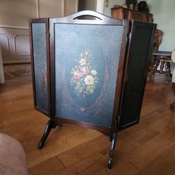Antique Fire Screen