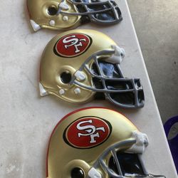 San Francisco 49ners NFL Helmets ⛑ Ceramics Tattoos Home Decor Man Cave Cerámicas 