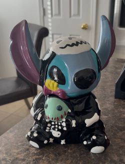 Disney Stitch Large Ceramic Cookie Jar