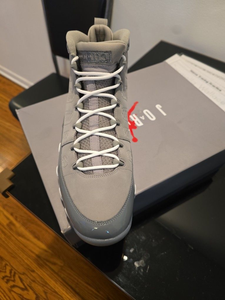 Jordan 9 Cool Gray
