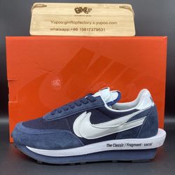 Fragment Design×Nike LDWaffle“Blackened Blue