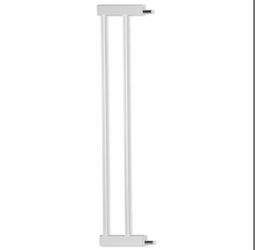 BABELIO Metal Baby Gate Extender, 5.5inch (14cm) White
