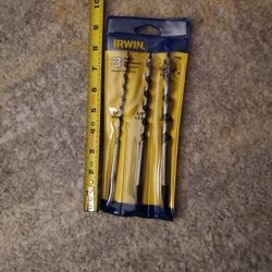 Irwin 3pc Auger Bit Set 