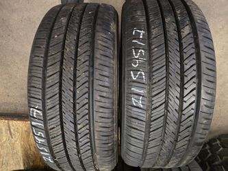 2 Tires 215.45.17 Yokahama Yk-gtx 99 % Tread Dot 0925