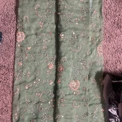 High Quality Brand New Saree With Hand Work Cutdana For Sale 