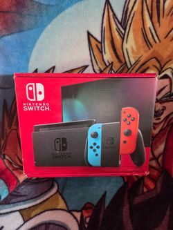 Nintendo Switch Neon Red and Blue 32GB Console