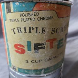 Vintage Flour Sifter