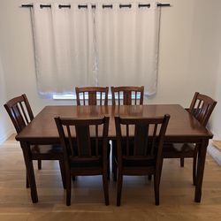 Dining Table with Chars