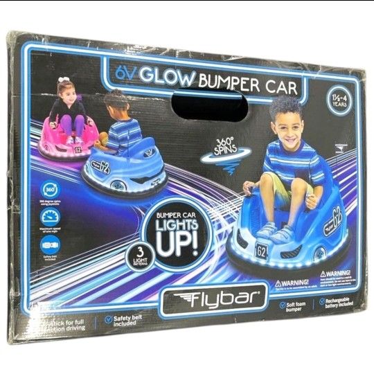 FlyBar Blue Glow Bumper Car