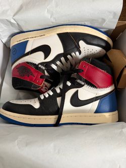 Jordan 1 High x Fragment x Union LA Varsity Red Size 6.5