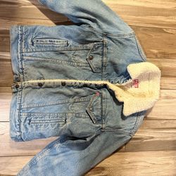 Vintage Levi’s Jacket American Made Factory Code. 