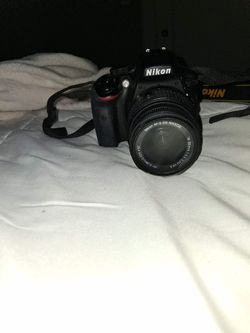 Nikon DSLR Camera with 18-55mm Lens