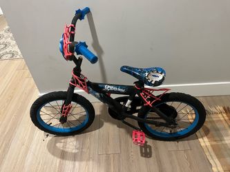 Kids spiderman bike