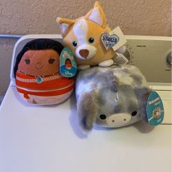 Squishmallows Plush Set **NEW WITH TAGS**