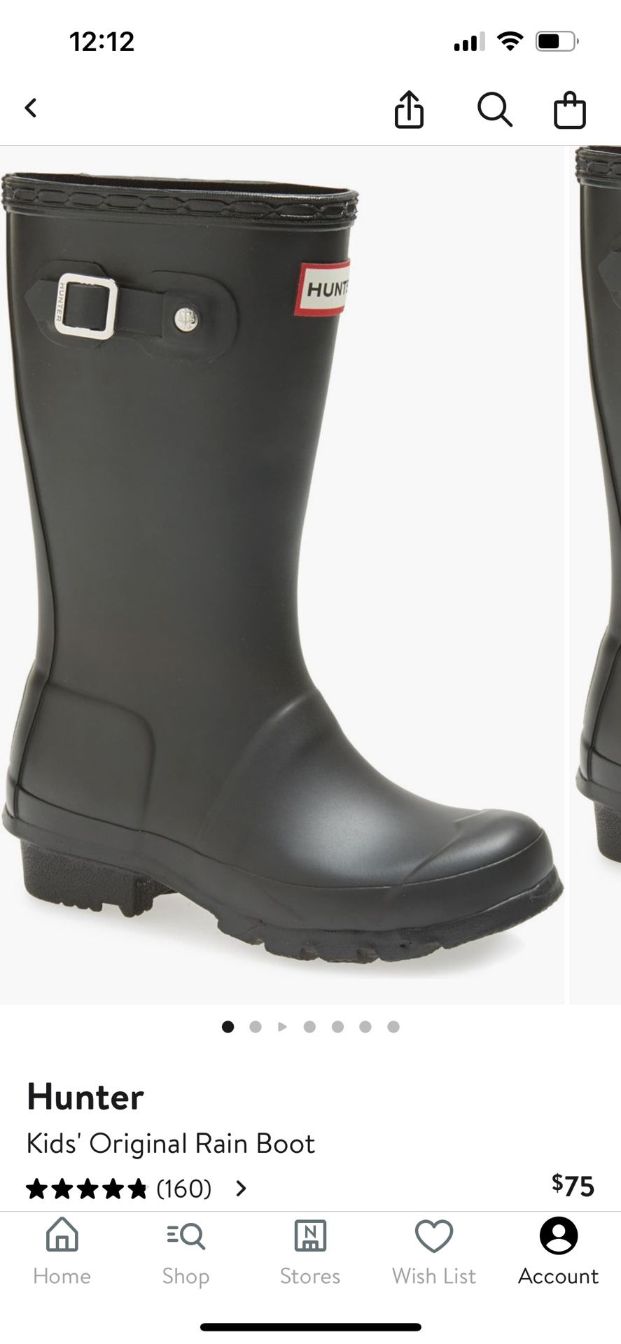 Kids Hunter Rain boot