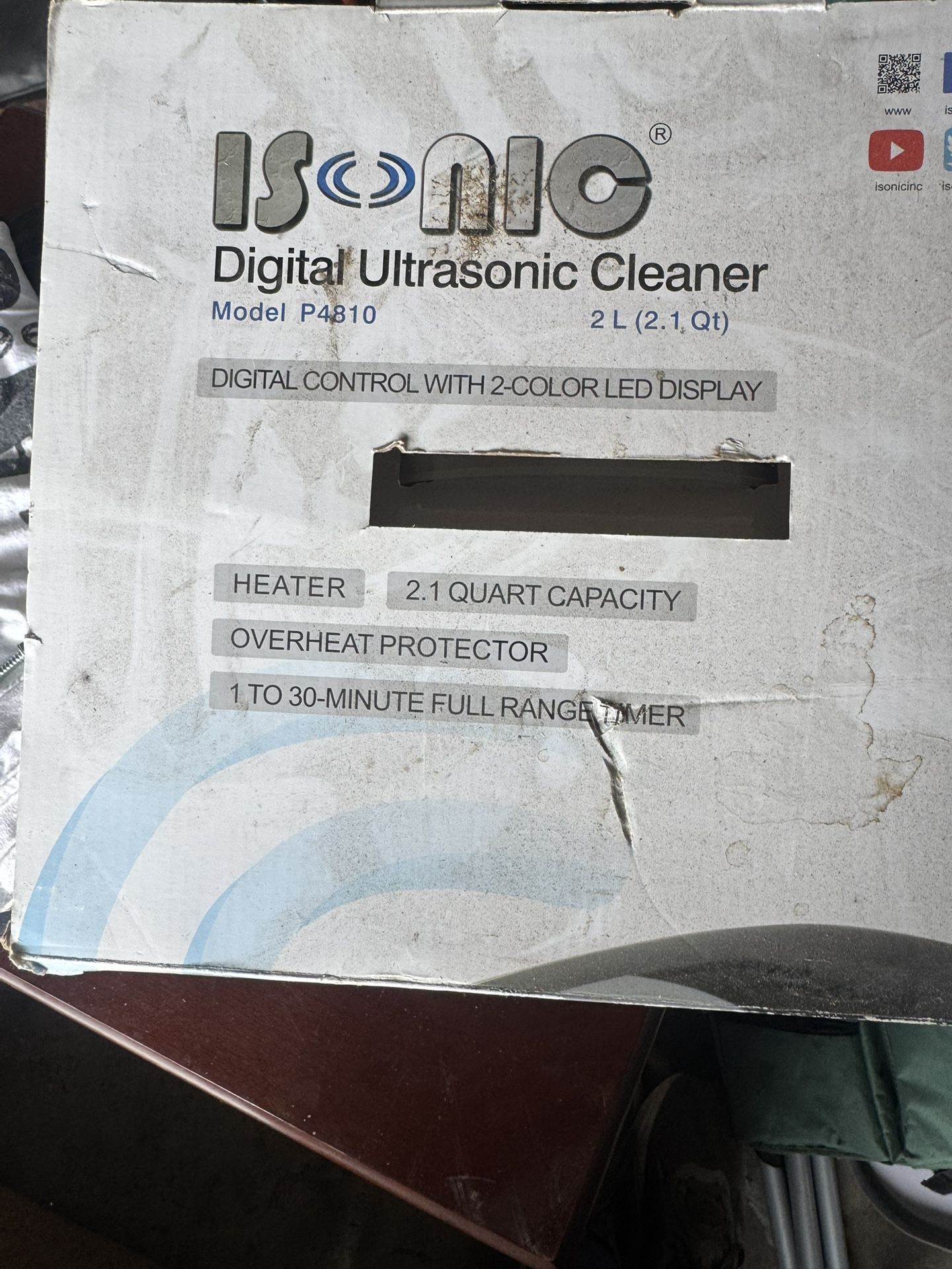 Cleaning Machine For Parts / Jewelry And More 