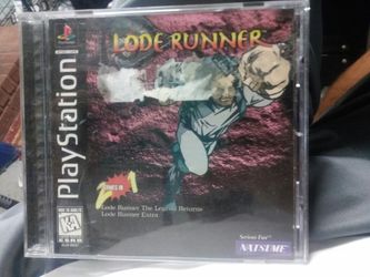 Lode runner PlayStation 1 game