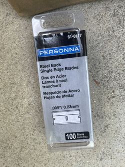 Single Edge Blades Box Cutting 