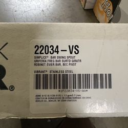 Simplice® Single-handle bar sink faucet K-22034-CP