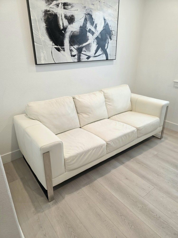 Amiens Top Grain Leather Sofa