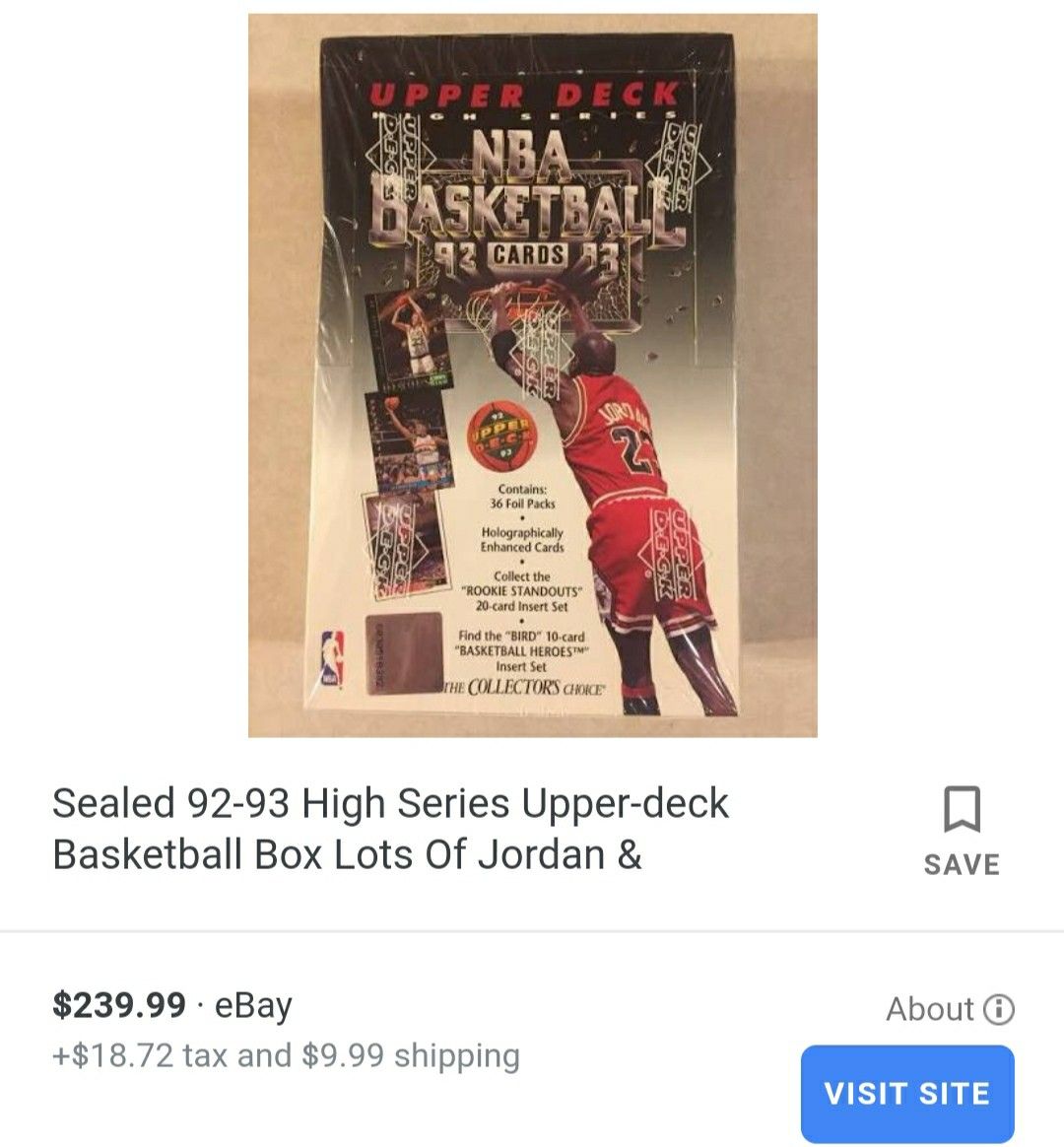 エ*)様 1992-93 High Series ロッカー ボックス　マイケルジ 1992-93 Upper Deck Basketball High Series Locker Box Michael