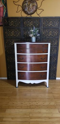 Dresser Chest Cherry Wood Measurements On Picture PICKUP ONLY