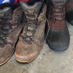 Ariat Composite Toe Boots  And Snow Boots Size 9.5m