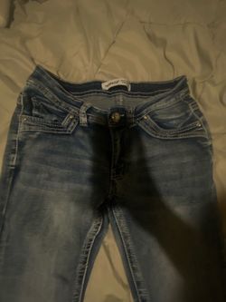 skull bling jeans