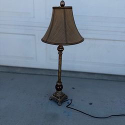 Tall Buffet Table Lamp with Shade