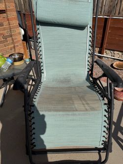 Two outdoor chairs $20 both
