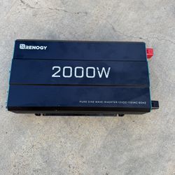 Renogy Pure Sine Wave Inverter 2000 Watts