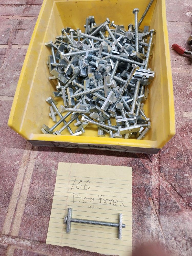 100 NEW COUNTERTOP JOINERS (Dog Bones)