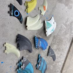 Surfboard fins, FCS twos, FCS one, future