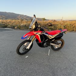 Honda CRF250 Rally ABS dual sport motorcycle 