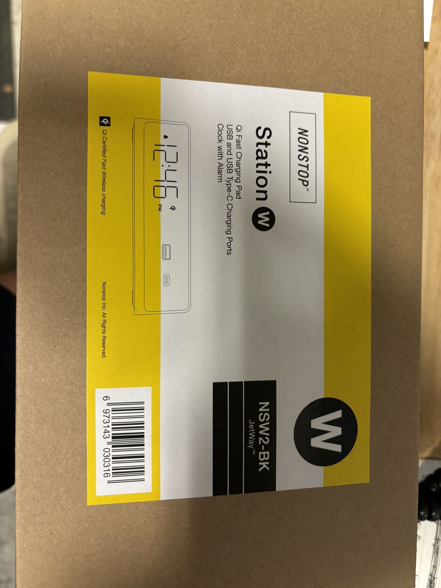 Alarm Clock Station W NONSTOP