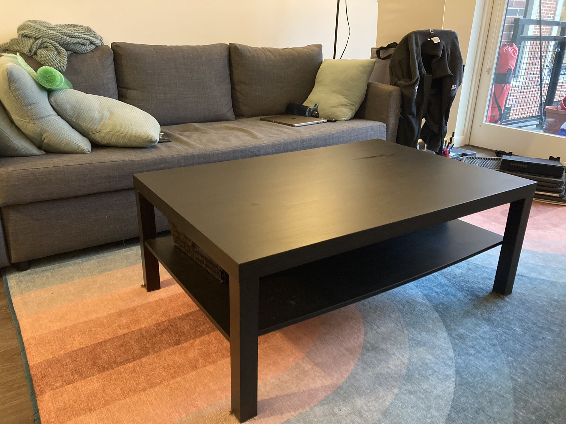 IKEA Lack Coffee Table, Black-brown 
