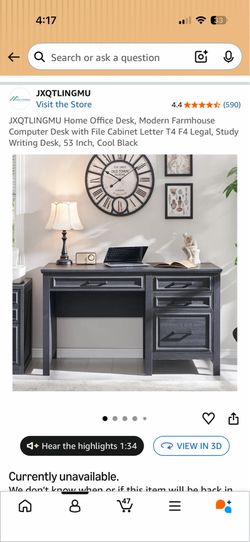 Home office desk