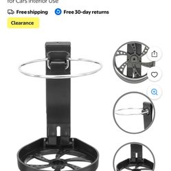 1pcs Black Folding Cup Holder