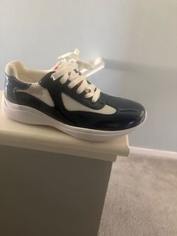 Prada cups navy blue
