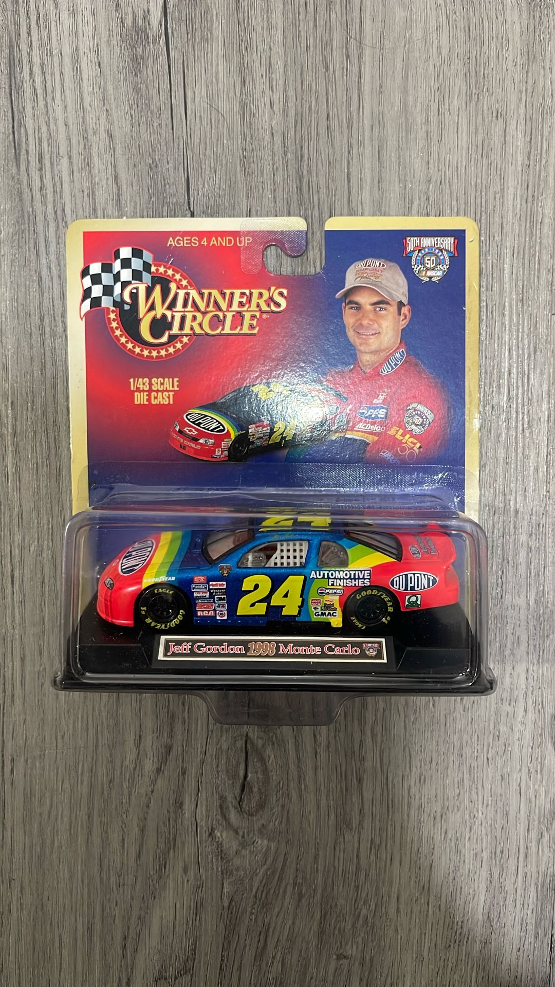Racing Champions 50th Anniversary Nascar #5 Terry Labonte Opening Hood Kellogg's
