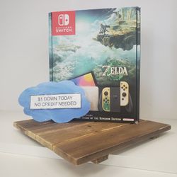 Nintendo Switch OLED Zelda Edition Gaming Console New - Pay $1 DOWN AVAILABLE - NO CREDIT NEEDED