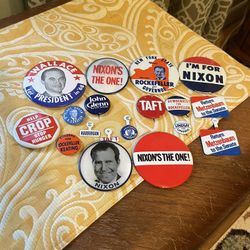 Vintage Campaign Buttons