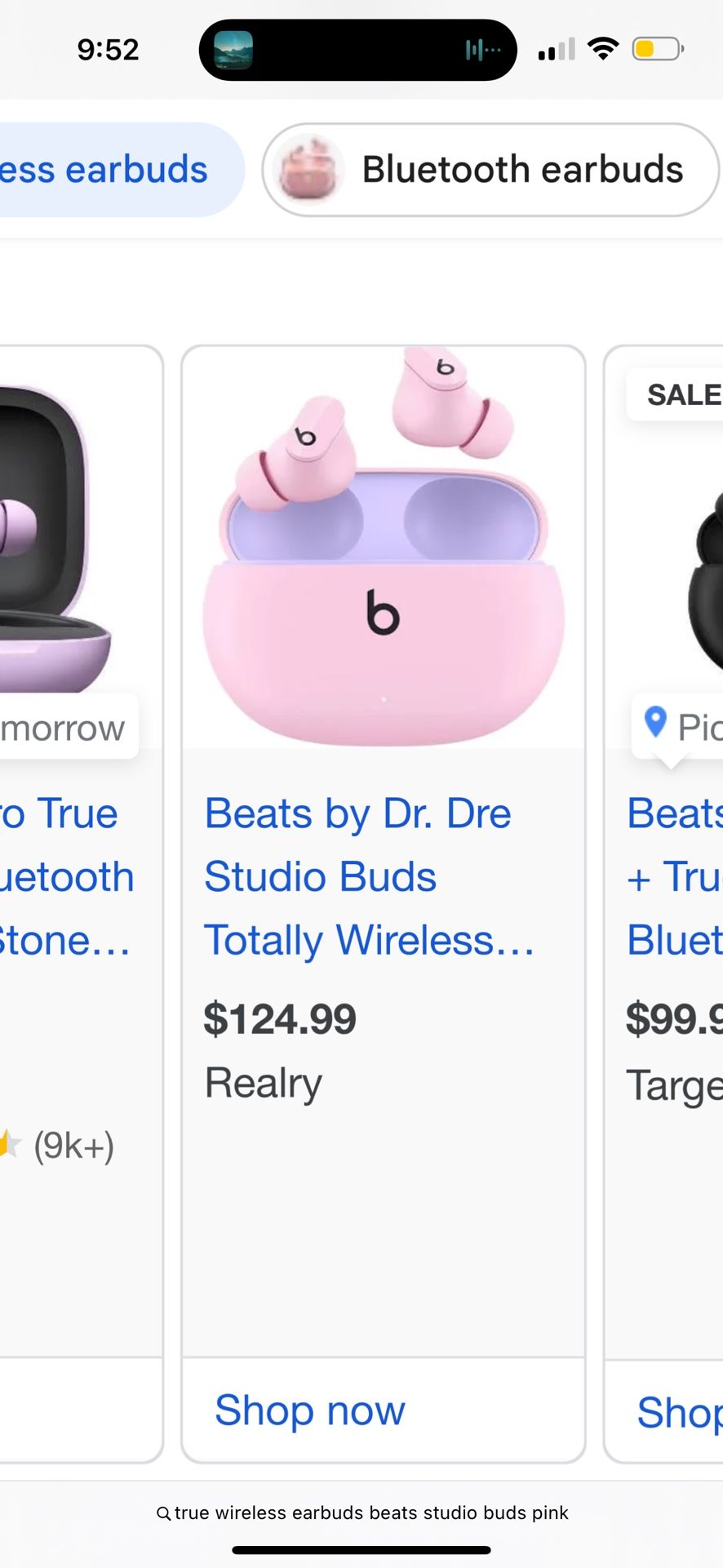 Beats Ear Buds $90