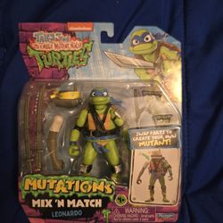 TMNT Leonardo Action Figure  And Xmen 97 Cyclops 