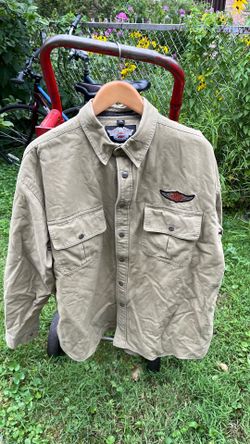 Harley Davidson Fleece lined shirt